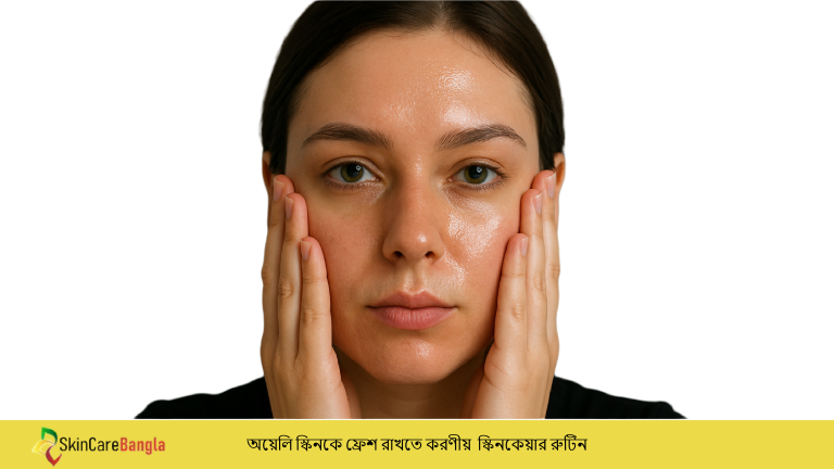 অয়েলি স্কিন স্কিনকেয়ার রুটিন, অয়েলি স্কিন টিপস, স্কিনকেয়ার টিপস